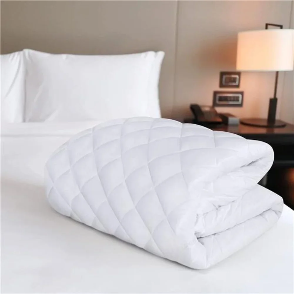 Bedding Quilted Fitted Mattress Pad (Queen) - Elastic Fitted Mattress Protector